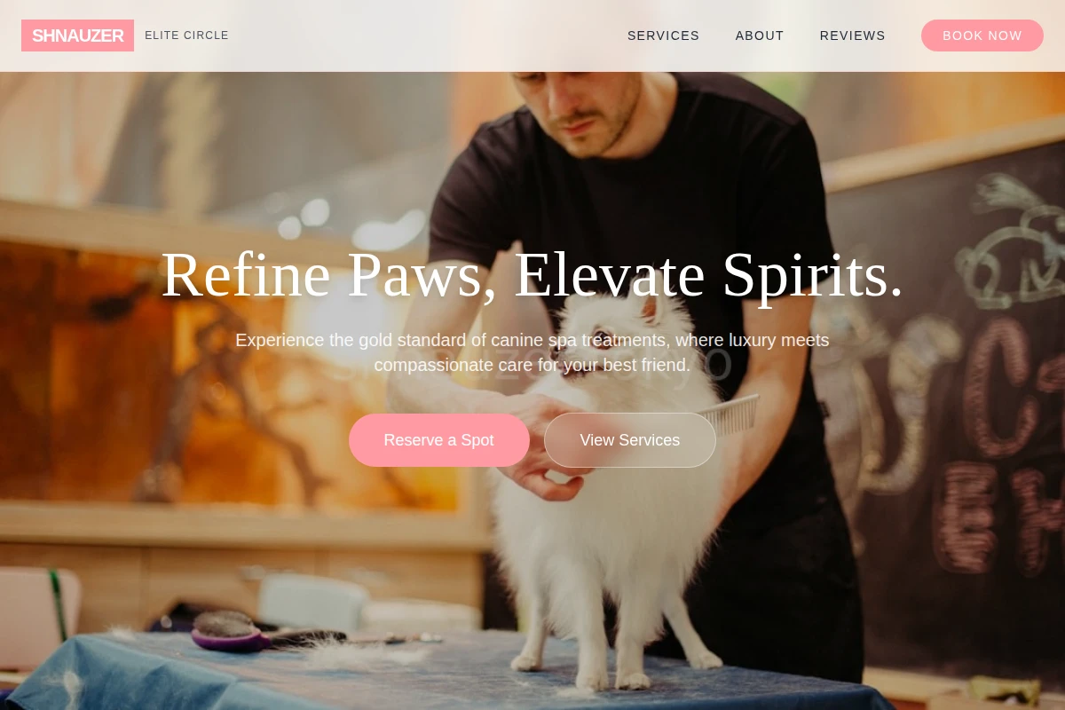 Canine Pet Grooming