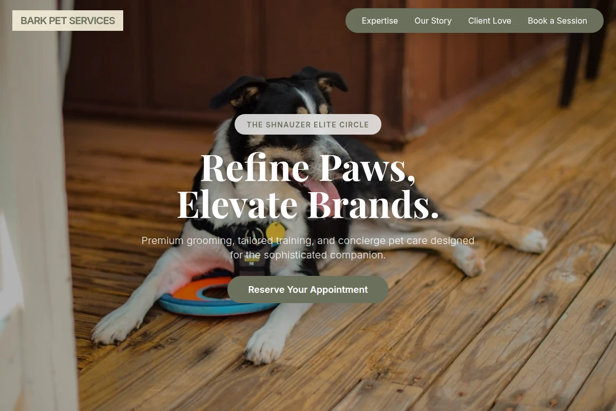 Bark Pet Services