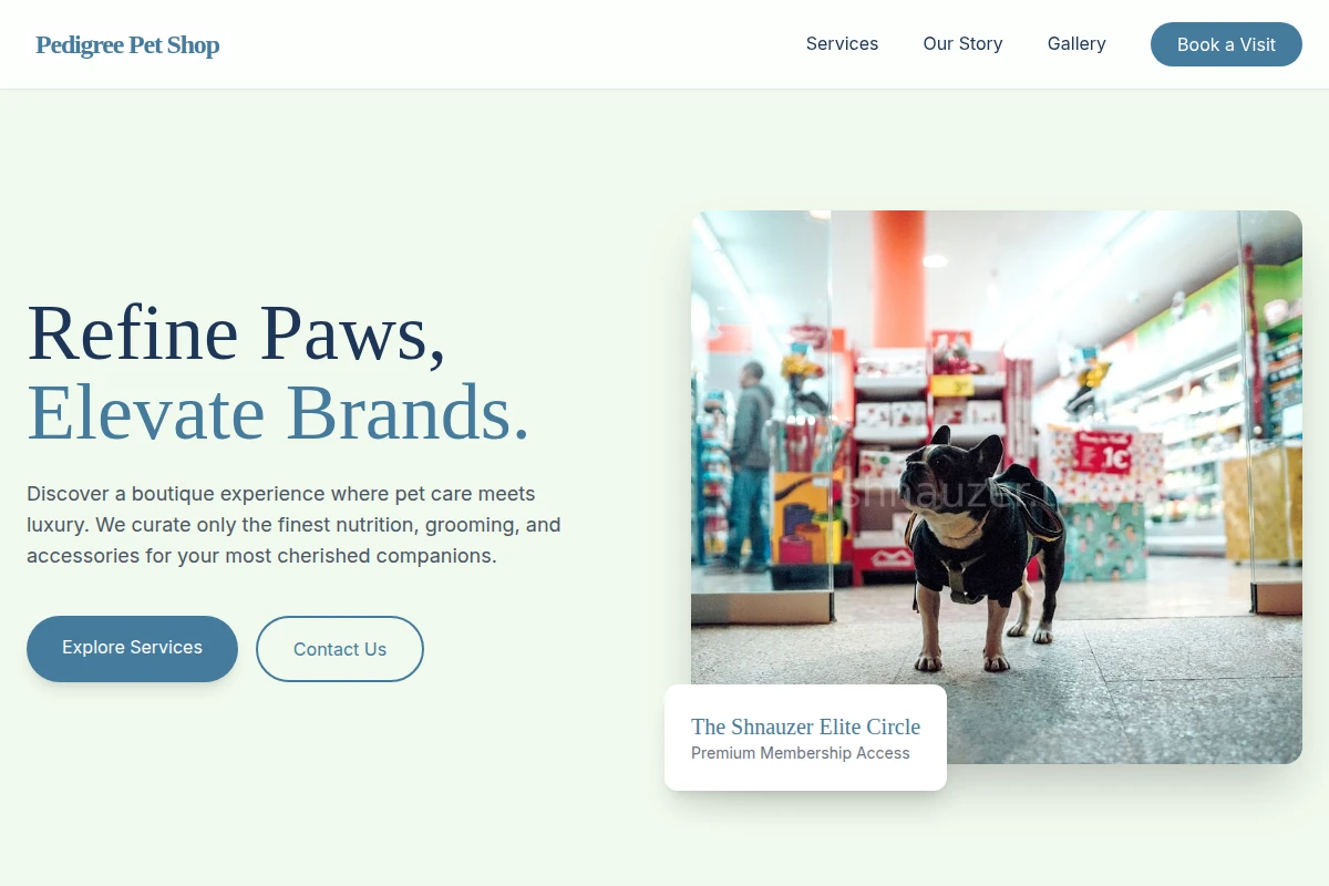 Pedigree Pet Shop